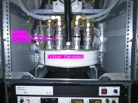 The filter rack consists of a filter carousel with 8 filters. Seven of the filters are operated consecutively over the course of 1 week to obtain daily submicron aerosol samples. The eighth sample serves as a field blank. One supermicron sample is collected per week on an impactor jet plate located upstream of the filter carousel.